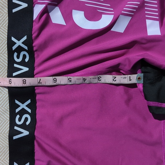 Victoria's Secret black and purple athletic shorts size medium - Picture 6 of 9